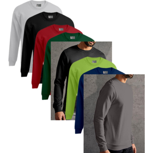 Promodoro E5099n Men´s New Sweater 100 Sports Grey Xxl