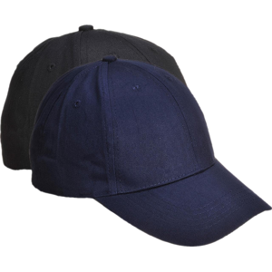 Portwest B010 Six Panel Baseball Kasket-Navy-One Size