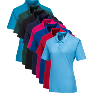 Portwest B209 Napels Dame Polo Shirt M Aqua