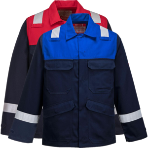 Portwest Fr55 Bizflame Plus Jakke Xl Navy