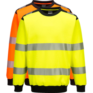 Portwest Pw379 Pw3 Hi-Vis Sweatshirt 2xl Gul/sort