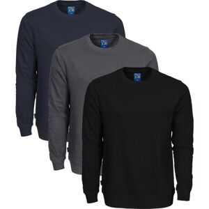 Projob 642124 2124  Sweatshirt Med Rund Hals I Bomuld / Arbejdstrøje Navy Xs