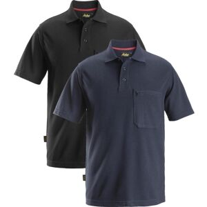 Snickers 2760 Protecwork, Kortærmet Polo Shirt Sort L