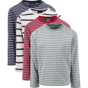 Trespass Clint - Male Long Sleeve Top  Navy White Stripe 11/12