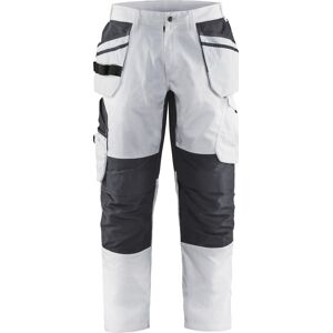Blåklåder Blåkläder 1096 Buks Med Stretch / Arbejdsbuks Med Stretch - D84 - Hvid/mørk Grå Blåklåder Blåkläder 1096 Buks Med Stretch / Arbejdsbuks Med Stretch - D84 - Hvid/mørk Grå