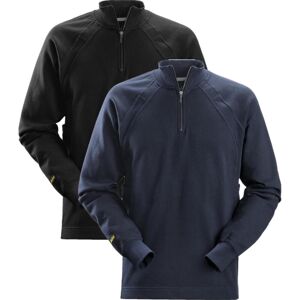 Snickers 2813 Sweatshirt Med Kort Lynlås Og Multipockets™ Navy S Snickers 2813 Sweatshirt Med Kort Lynlås Og Multipockets™ Navy S