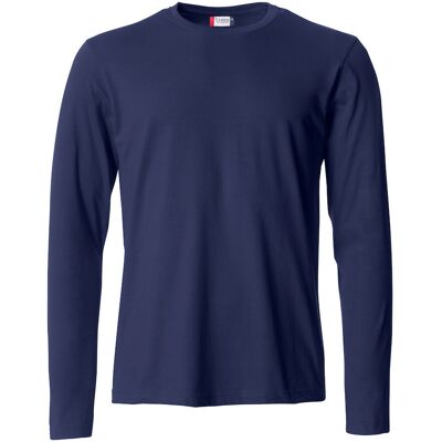 Clique 29033 Basic-T L/s Mørk Marine L Clique 29033 Basic-T L/s Mørk Marine L
