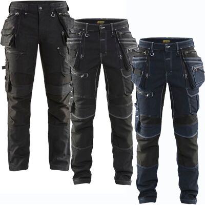 Blåklåder Blåkläder 1990 Håndværker Buks Stretch X1900 / Håndværker Arbejdsbuks Stretch X1900 - D124 - Marineblå/sort Blåklåder Blåkläder 1990 Håndværker Buks Stretch X1900 / Håndværker Arbejdsbuks Stretch X1900 - D124 - Marineblå/sort