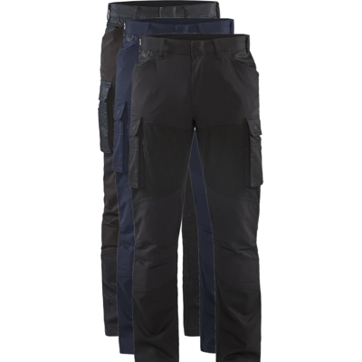 Blåklåder Blåkläder 1457 Service Buks Denim Stretch / Service Arbejdsbuks Denim Stretch - C146 - Marineblå/sort Blåklåder Blåkläder 1457 Service Buks Denim Stretch / Service Arbejdsbuks Denim Stretch - C146 - Marineblå/sort