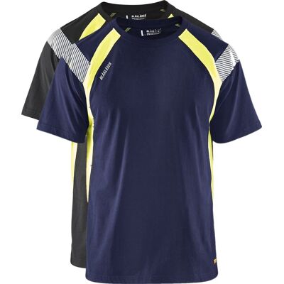 Blåklåder Blåkläder 3332 T-Shirt / T-Shirt - S - Sort/high Vis Gul Blåklåder Blåkläder 3332 T-Shirt / T-Shirt - S - Sort/high Vis Gul