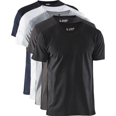 Blåklåder Blåkläder 3360 T-Shirt V-Udskæring / T-Shirt V-Udskæring - M - Hvid Blåklåder Blåkläder 3360 T-Shirt V-Udskæring / T-Shirt V-Udskæring - M - Hvid