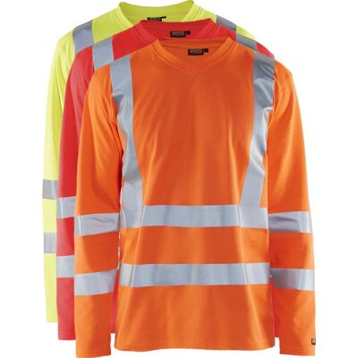 Blåklåder Blåkläder 3381 High Vis Uv T-Shirt Lang Ærme / High Vis Uv T-Shirt Lang Ærme - 4xl - High Vis Rød Blåklåder Blåkläder 3381 High Vis Uv T-Shirt Lang Ærme / High Vis Uv T-Shirt Lang Ærme - 4xl - High Vis Rød