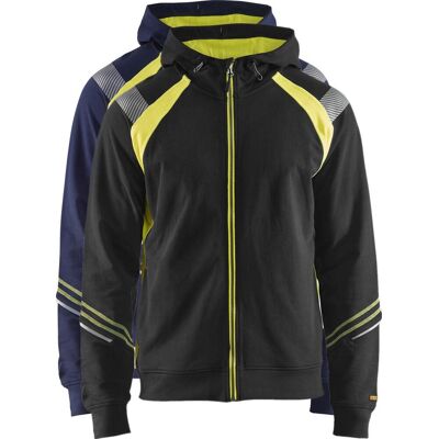 Blåklåder Blåkläder 3433 Hættetrøje Full Zip / Hættetrøje Full Zip - M - Marineblå/high Vis Gul Blåklåder Blåkläder 3433 Hættetrøje Full Zip / Hættetrøje Full Zip - M - Marineblå/high Vis Gul