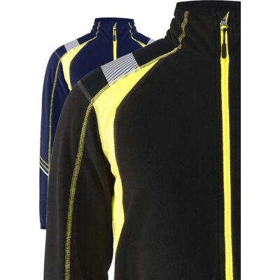 Blåklåder Blåkläder 4993 Microfleece Jakke / Microfleece Arbejdsjakke - S - Sort/high Vis Gul Blåklåder Blåkläder 4993 Microfleece Jakke / Microfleece Arbejdsjakke - S - Sort/high Vis Gul