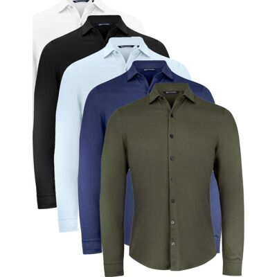 Cutter & Buck 352410 Advantage Shirt Men Black L Cutter & Buck 352410 Advantage Shirt Men Black L
