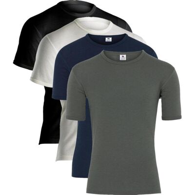 Dovre Uld T-shirt - Merinould, Komfortabel pasform, Lugthæmmende - T-Shirt Dovre Uld T-shirt - Merinould, Komfortabel pasform, Lugthæmmende - T-Shirt