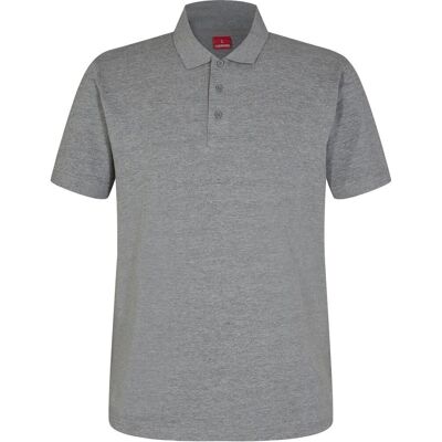 Engel 9022-340 Extend Poloshirt Med Stræk Gråmelange L Engel 9022-340 Extend Poloshirt Med Stræk Gråmelange L