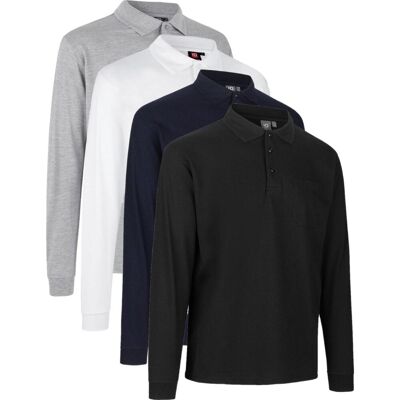 Pro Wear 0326 Poloshirt L/æ-Hvid-6xl Pro Wear 0326 Poloshirt L/æ-Hvid-6xl
