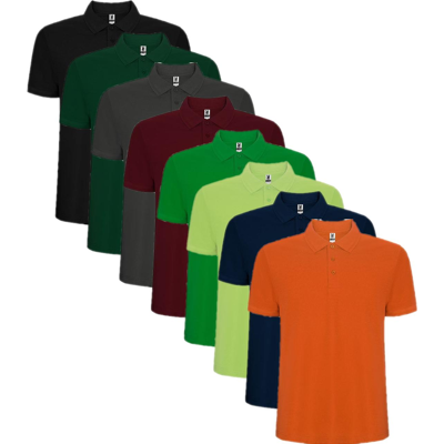 Roly RY6609 Sort Kortærmet Polo - Polo-Shirt Roly RY6609 Sort Kortærmet Polo - Polo-Shirt