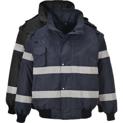 Portwest S435 Iona 4-I-1 Pilotjakke M Navy Portwest S435 Iona 4-I-1 Pilotjakke M Navy