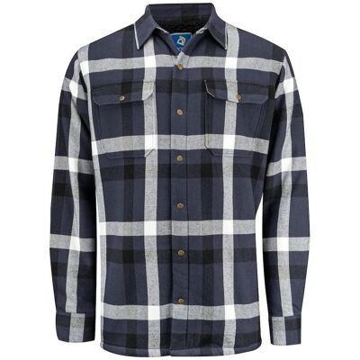 Projob 645213 5213 Skjorte I Flannel Med Pilefor / Arbejdsskjorte Marine S Projob 645213 5213 Skjorte I Flannel Med Pilefor / Arbejdsskjorte Marine S