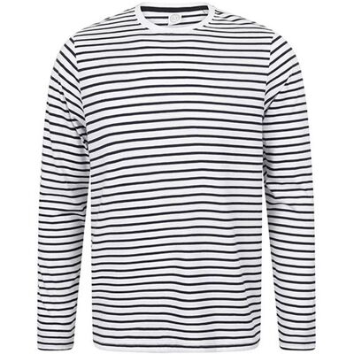 Sf Men Sfm204 T-Shirts White / Oxford Navy M Sf Men Sfm204 T-Shirts White / Oxford Navy M