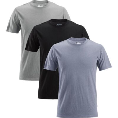 Snickers 2527 Allroundwork, Uld T-Shirt Mørk Blåmeleret Xs Snickers 2527 Allroundwork, Uld T-Shirt Mørk Blåmeleret Xs