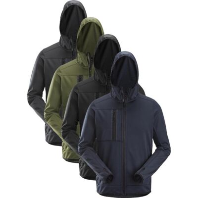 Snickers 8058 Allroundwork Hættetrøje I Fleece Med Lang Lynlås Khaki Grøn 2xl Snickers 8058 Allroundwork Hættetrøje I Fleece Med Lang Lynlås Khaki Grøn 2xl