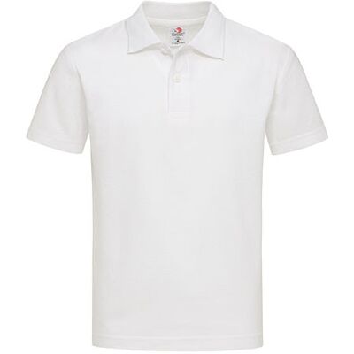 Stedman Børne Polo Hvid XS - Børne Poloskjorte Stedman Børne Polo Hvid XS - Børne Poloskjorte