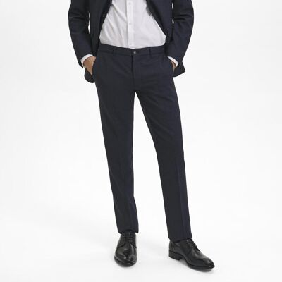 Sunwill 10504-7116 Uldbukser I Modern Fit Herre / Bukser Navy 29 Sunwill 10504-7116 Uldbukser I Modern Fit Herre / Bukser Navy 29