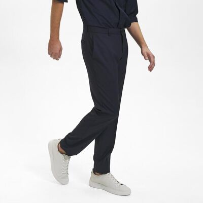 Sunwill 10504-7401 Traveller Uldbukser I Modern Fit Herre / Bukser Navy 54 Sunwill 10504-7401 Traveller Uldbukser I Modern Fit Herre / Bukser Navy 54