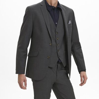 Sunwill 13015-6904 Herrevest I Modern Fit Herre / Vest Medium Blue 60 Sunwill 13015-6904 Herrevest I Modern Fit Herre / Vest Medium Blue 60