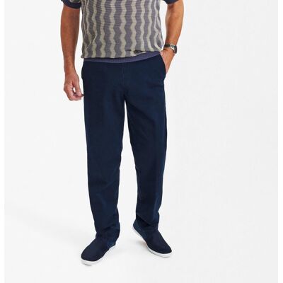 Sunwill 310-5864 In-Ca Cowboybukser Med Stræk Og Elastiktalje Herre / Bukser Navy Xs Sunwill 310-5864 In-Ca Cowboybukser Med Stræk Og Elastiktalje Herre / Bukser Navy Xs