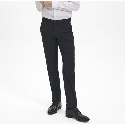 Sunwill 40304-7116 Uldbukser I Fitted Fit Herre / Bukser Navy 110 Sunwill 40304-7116 Uldbukser I Fitted Fit Herre / Bukser Navy 110