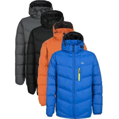Trespass Blustery - Male Padded Jkt Black S Trespass Blustery - Male Padded Jkt Black S