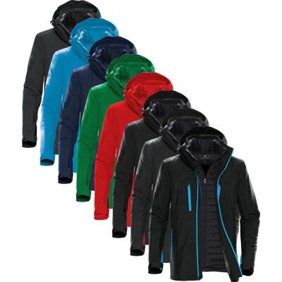 Stormtech Sj78 Matrix System (H) / Jakke Sort/blå M Stormtech Sj78 Matrix System (H) / Jakke Sort/blå M