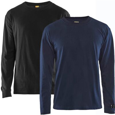 Blåklåder Blåkläder 3483 Brandhæmmende T-Shirt Lang Ærme Inherent / Brandhæmmende T-Shirt Lang Ærme Inherent - 5xl - Marineblå Blåklåder Blåkläder 3483 Brandhæmmende T-Shirt Lang Ærme Inherent / Brandhæmmende T-Shirt Lang Ærme Inherent - 5xl - Marineblå