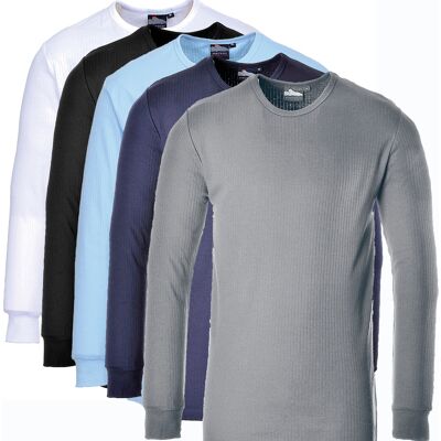 Portwest B123 Thermo Langærmet T-Shirt M Navy Portwest B123 Thermo Langærmet T-Shirt M Navy