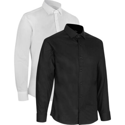 Seven Seas Ss402 Poplin Slim-Hvid-2xl Seven Seas Ss402 Poplin Slim-Hvid-2xl