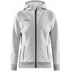 Craft 1910626 Core Soul Full Zip Hood W Kvinde / Sportsjakke Dk Grey Melange 2xl