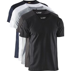 Blåkläder 3360 T-Shirt V-Udskæring / T-Shirt V-Udskæring - 3xl - Sort