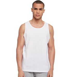 Build Your Brand Basic Bybb011 Basic Tank White 3xl