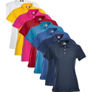 Clique 28241 Stretch Premium Polo Ladies Blue Melange Xl