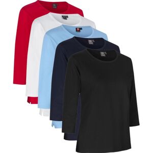 Pro Wear 0313 T-Shirt  ¾ Ærmet   Dame-Hvid-L