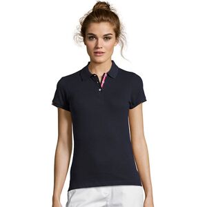 Sol´s L01407 Women´s Polo Shirt Patriot White / Black S