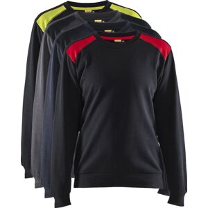 Blåklåder Blåkläder 3408 Dame Sweatshirt / Dame Sweatshirt - 3xl - Sort/rød Blåklåder Blåkläder 3408 Dame Sweatshirt / Dame Sweatshirt - 3xl - Sort/rød
