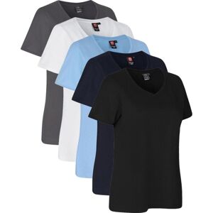Pro Wear 0373 Care T-Shirt V-Hals Dame-Lys Blå-6xl Pro Wear 0373 Care T-Shirt V-Hals Dame-Lys Blå-6xl