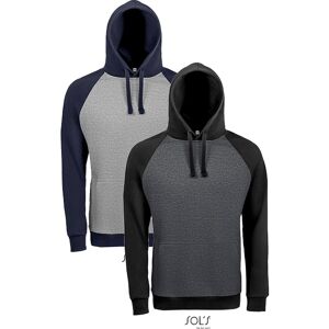 Sol´s L02998 Sweatshirts & -Jakker Charcoal Grey Melange / Black Xxl Sol´s L02998 Sweatshirts & -Jakker Charcoal Grey Melange / Black Xxl