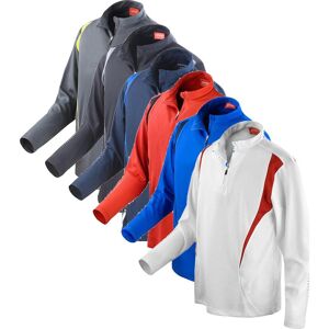 Spiro Rt178x T-Shirts Charcoal / Lime / White 3xl Spiro Rt178x T-Shirts Charcoal / Lime / White 3xl