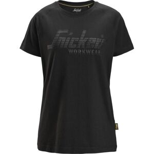 Snickers 2597 Dame T-Shirt Med Logo Sort Xl Snickers 2597 Dame T-Shirt Med Logo Sort Xl